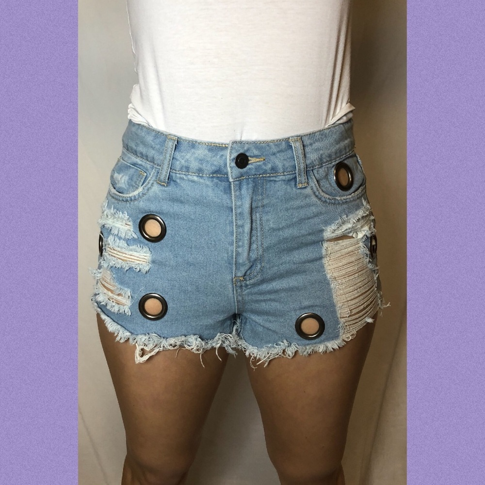 jean shorts